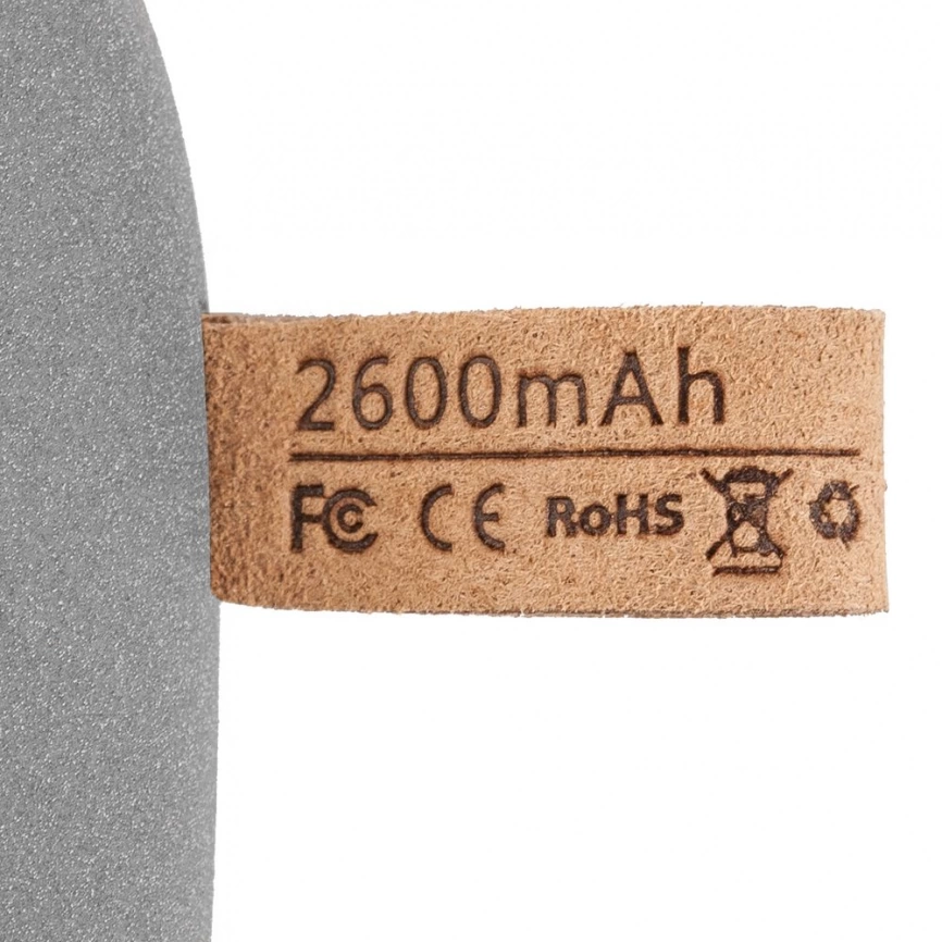 Внешний аккумулятор Pebble 2600 мАч, серый фото 10