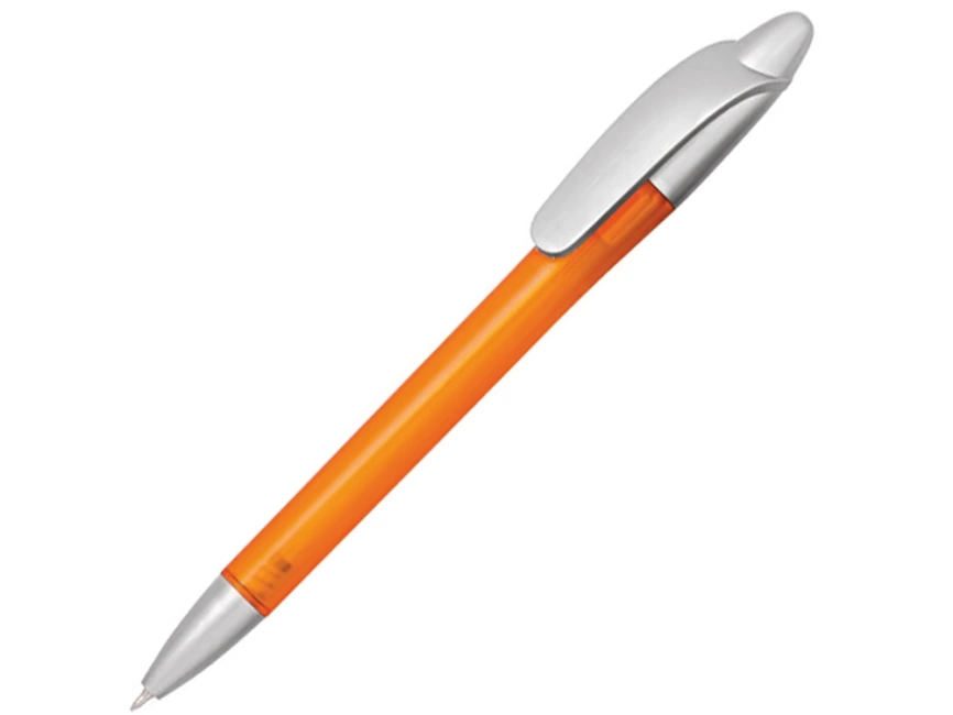 Ручка шариковая Celebrity Кейдж, оранжевая с серебристым фото 1
