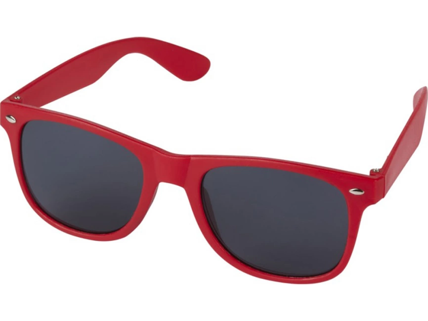 Солнцезащитные очки Sun Ray из переработанной пластмассы, красный фото 1