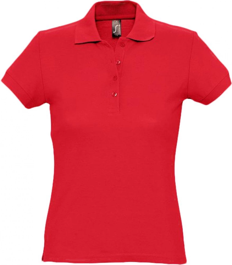 Рубашка поло женская Passion 170 красная, размер S фото 1