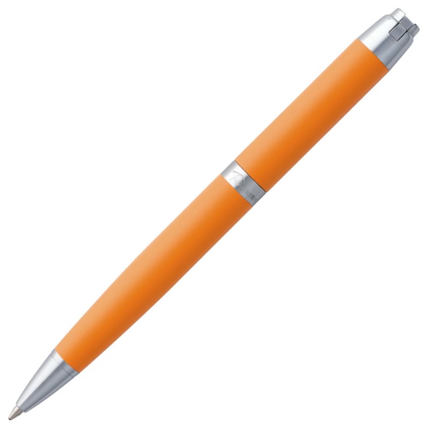 Ручка шариковая Razzo Chrome, оранжевая фото 3