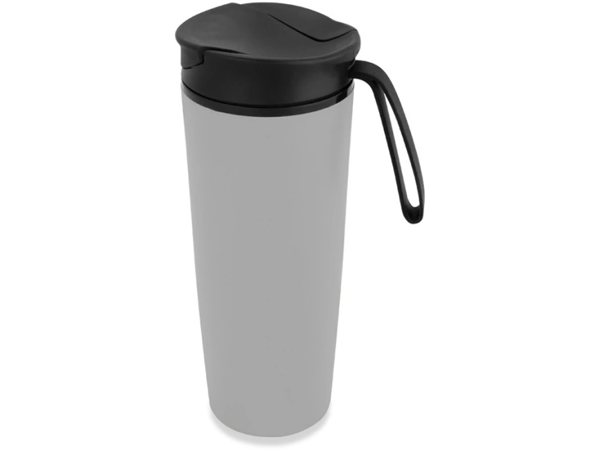 Термокружка Годс 470мл на присоске, серый фото 3