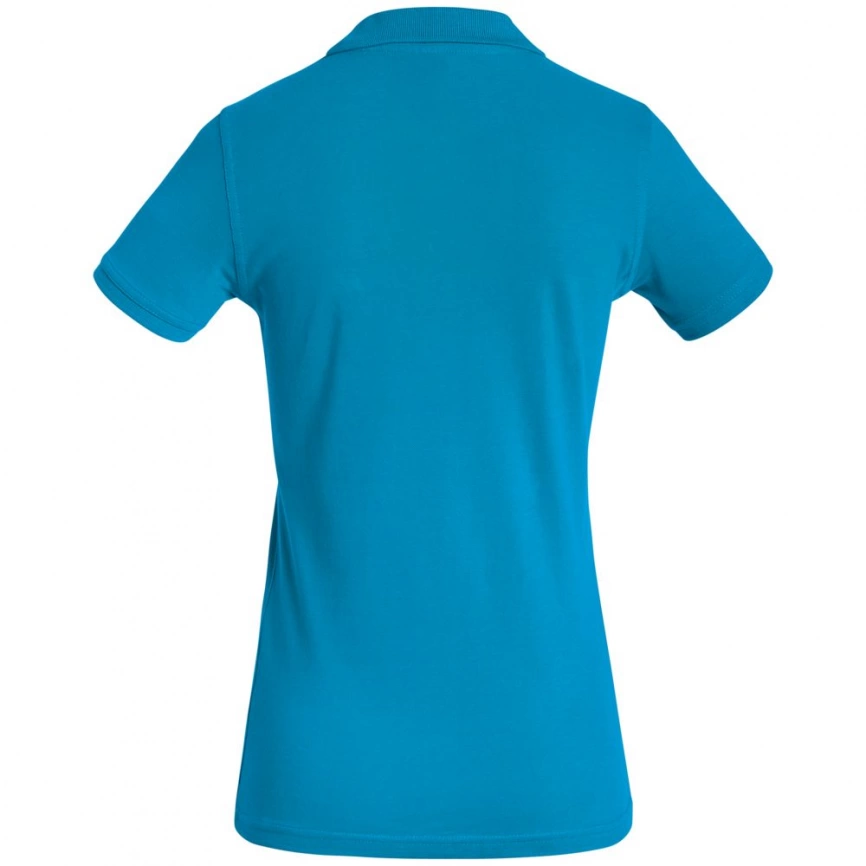 Рубашка поло женская Safran Timeless бирюзовая, размер XL фото 2