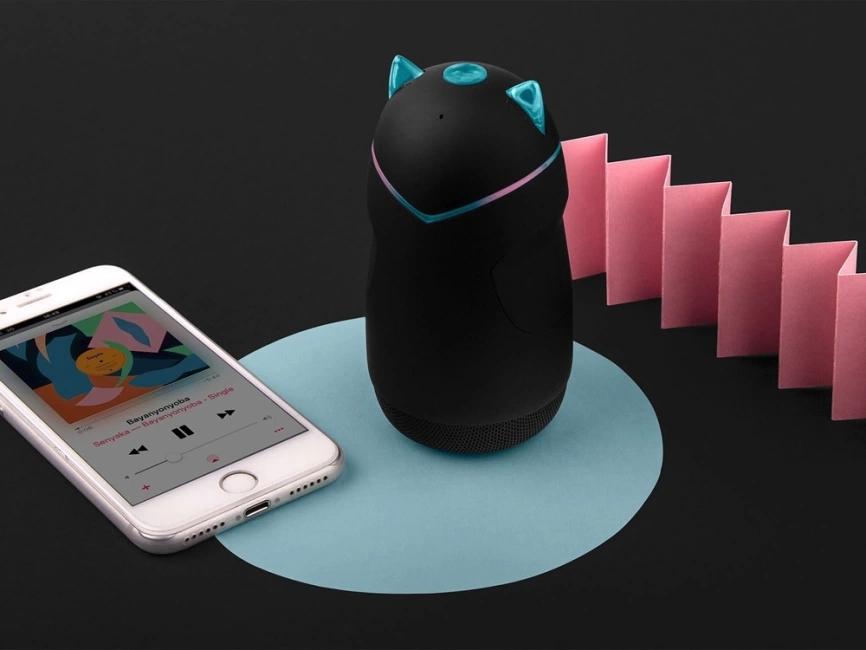 Портативная акустика Rombica Mysound Kitty 1C, черный фото 7