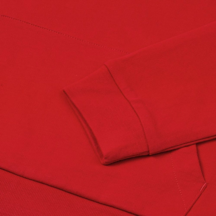 Толстовка на молнии с капюшоном Unit Siverga красная, размер XS фото 10