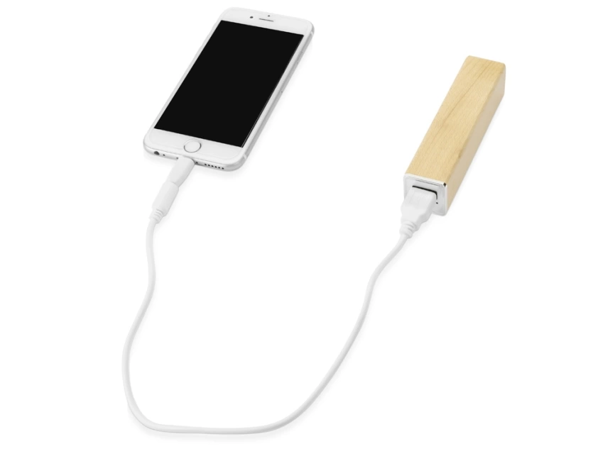 Портативное зарядное устройство Вуди, 2600 mAh фото 2