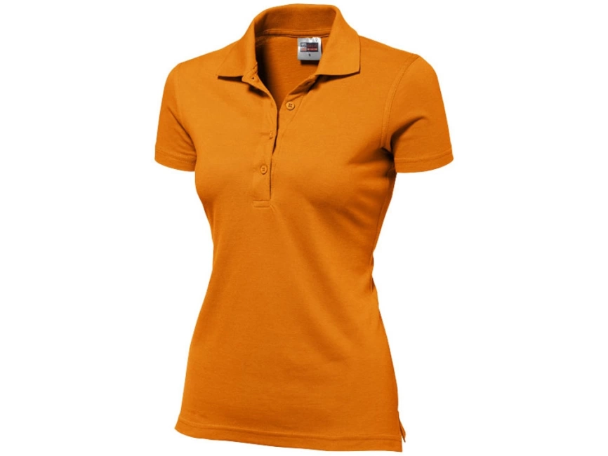 Рубашка поло First женская, оранжевый фото 1