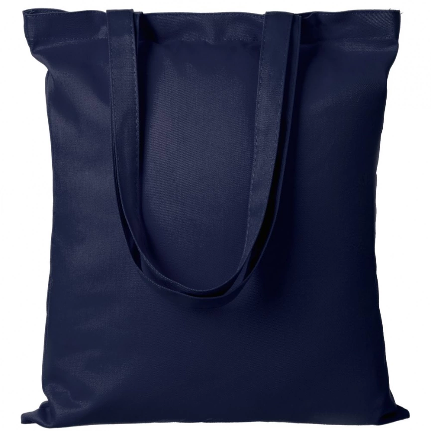 Холщовая сумка Countryside, темно-синяя фото 2
