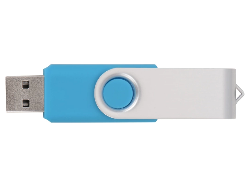 Флеш-карта USB 2.0 16 Gb Квебек, голубой фото 4