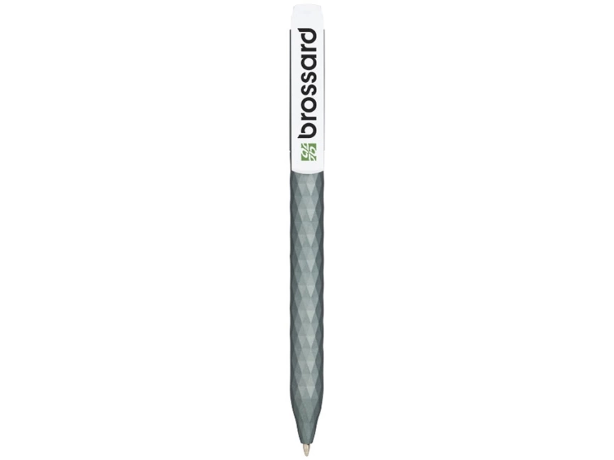 Ручка пластиковая шариковая Diamonde, серый фото 5