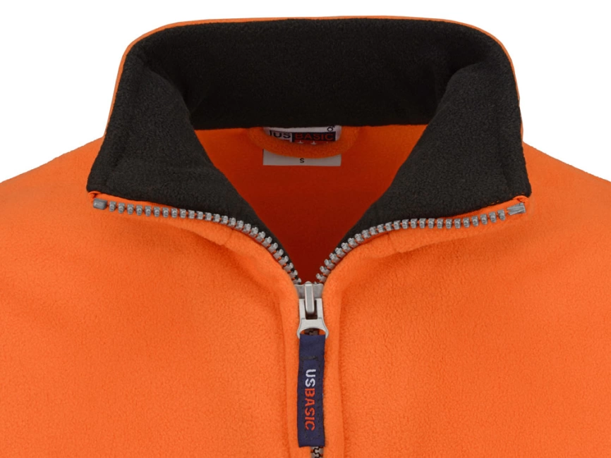 Куртка флисовая Nashville мужская, оранжевый/черный фото 4