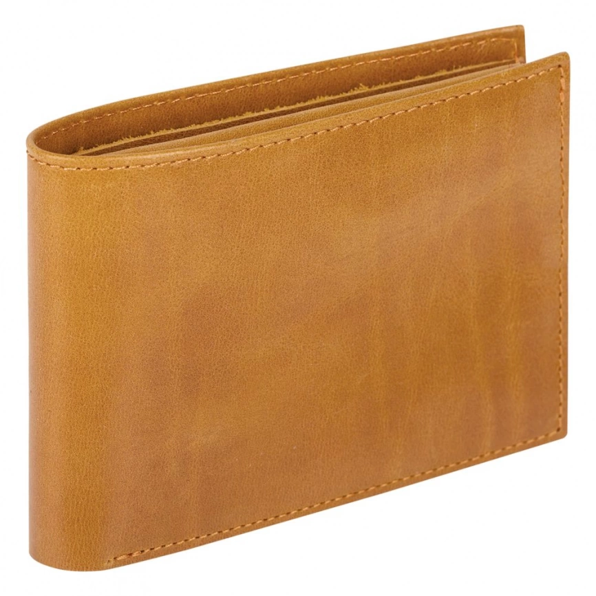 Портмоне Apache, с отделением для мелочи, горчичное фото 1