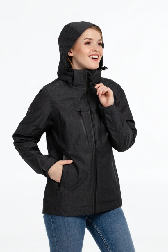 Куртка-трансформер женская Matrix серая с черным, размер M фото 10