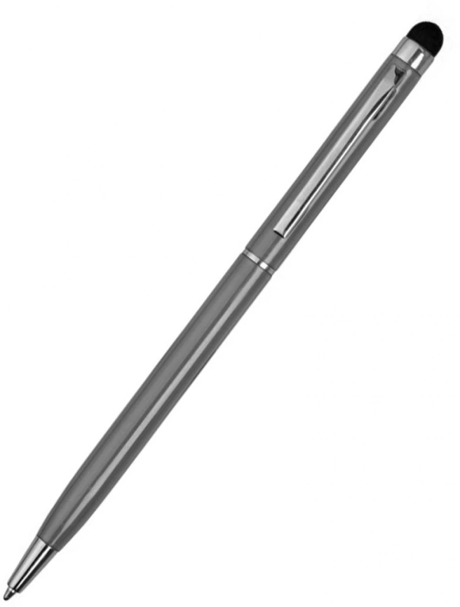 Ручка металлическая Dallas Touch, серая фото 2