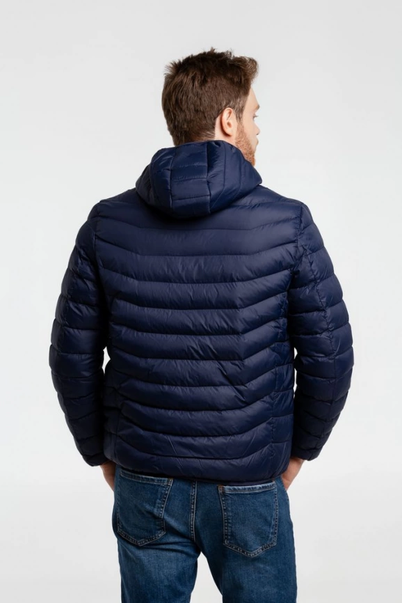 Куртка с подогревом Thermalli Chamonix темно-синяя, размер S фото 17