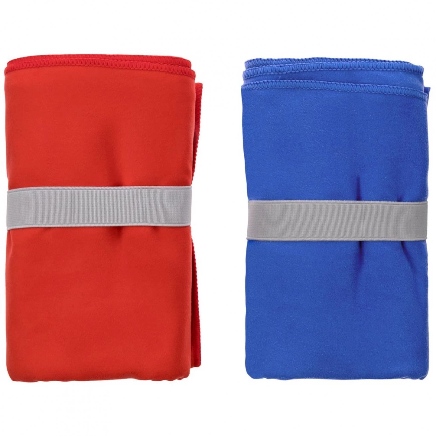 Спортивное полотенце Vigo Medium, красное фото 6