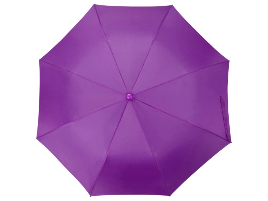 Зонт складной Tulsa, полуавтоматический, 2 сложения, с чехлом, фиолетовый фото 5