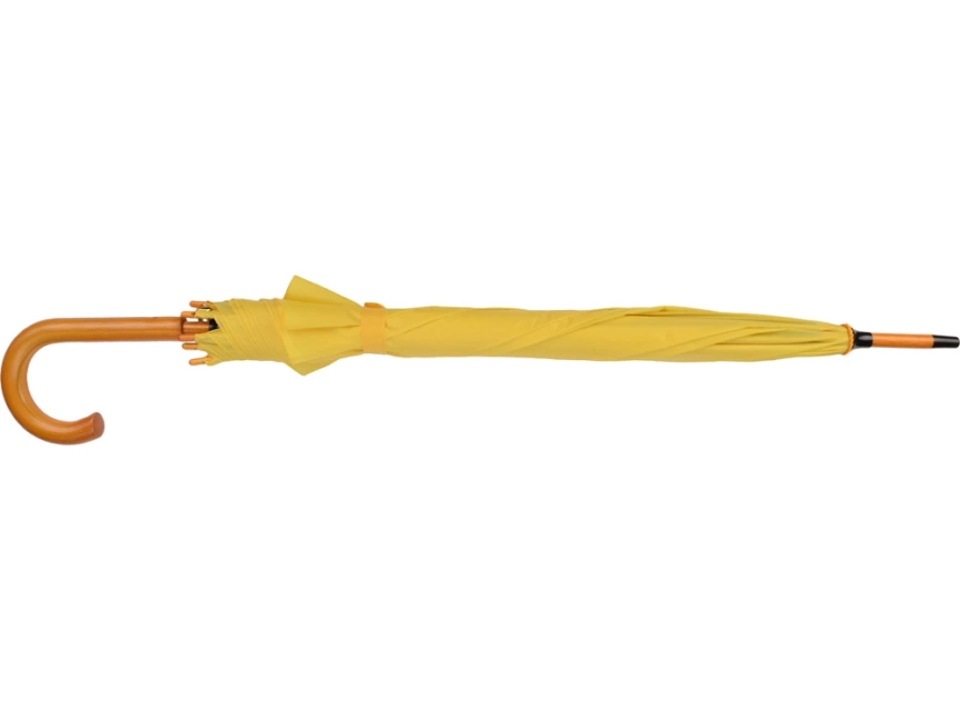 Зонт-трость Радуга, желтый фото 6