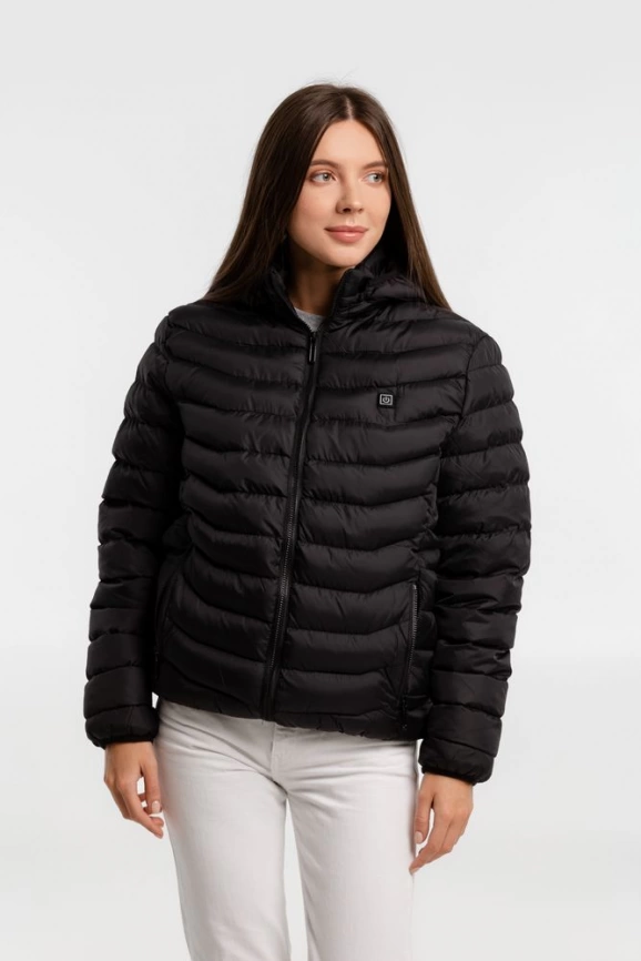Куртка с подогревом Thermalli Chamonix черная, размер L фото 14