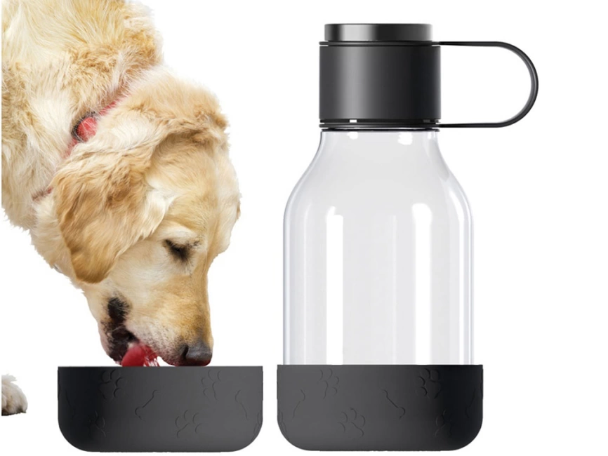 Бутылка для воды DOG BOWL, 1500 мл, черный фото 5