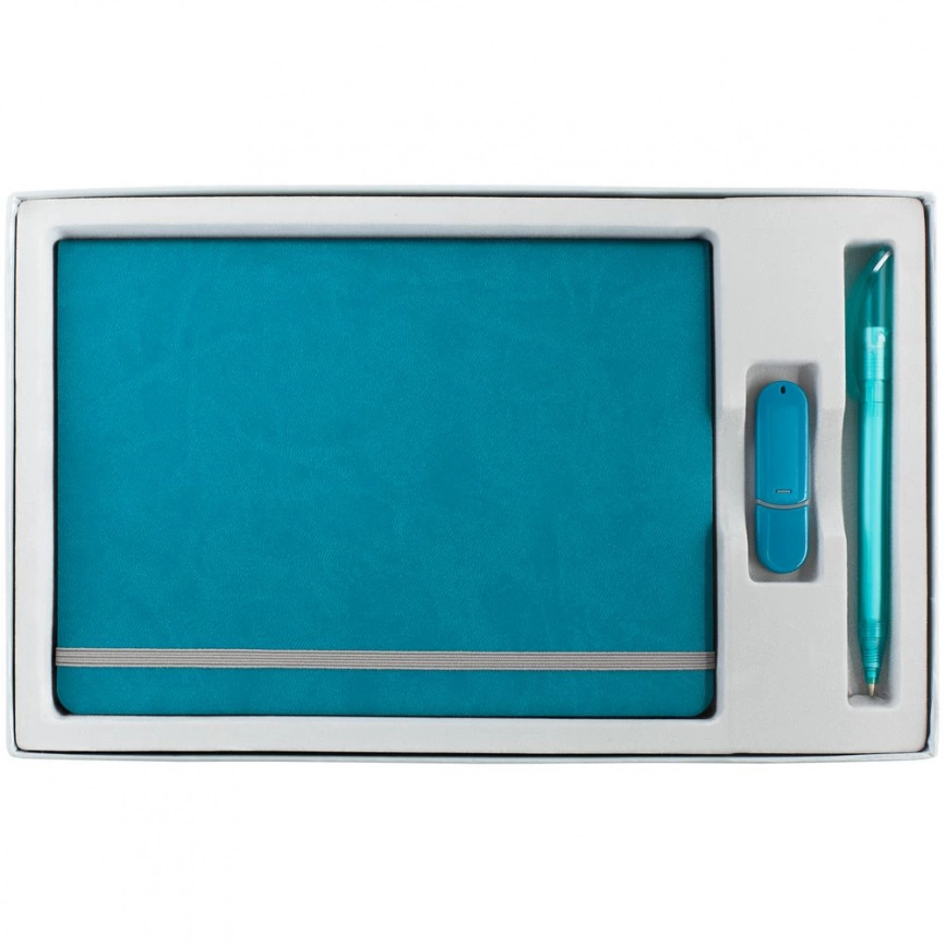 Коробка In Form под ежедневник, флешку, ручку, серая фото 3