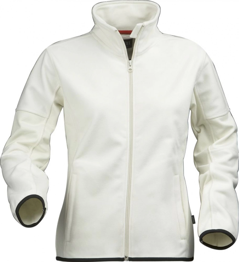 Куртка флисовая женская Sarasota, белая с оттенком слоновой кости, размер S фото 1