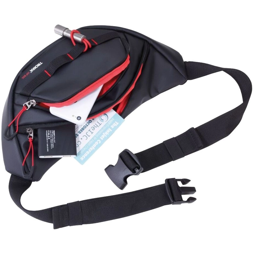 Поясная сумка Hip Bag, черная фото 3