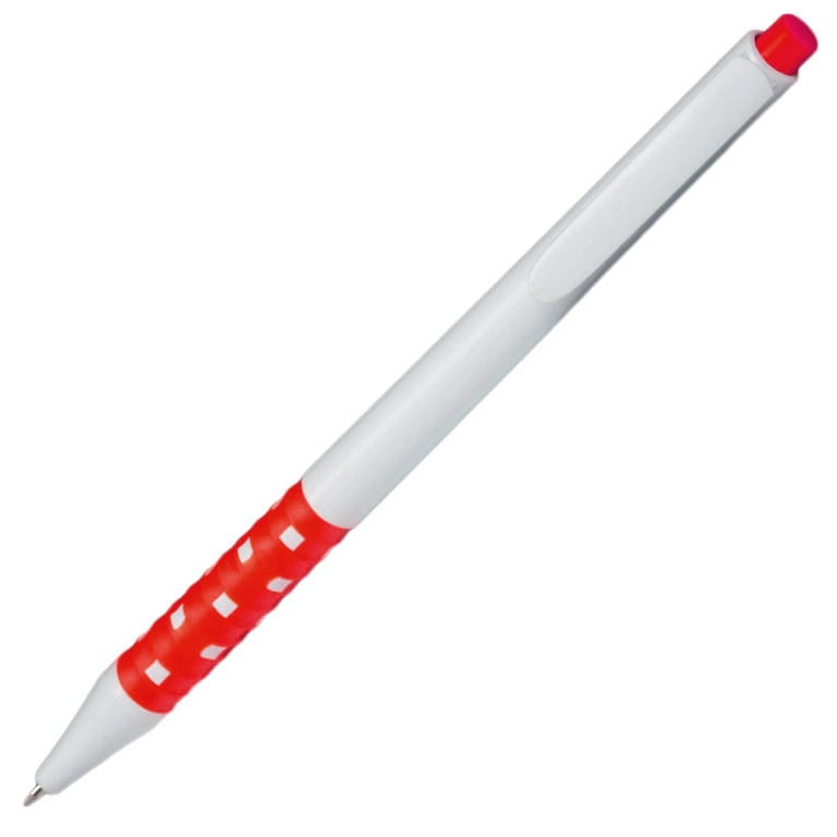 Ручка шариковая, пластик, белый/красный, Pixel фото 2