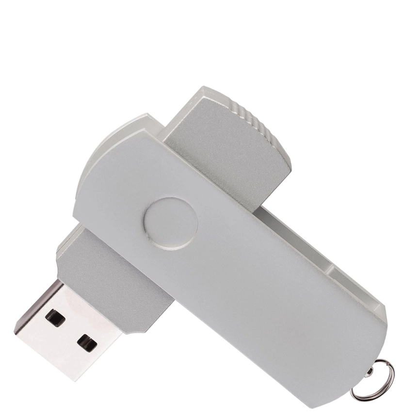 Флешка ELEGANCE Серебристая 4025.06.8ГБ фото 2