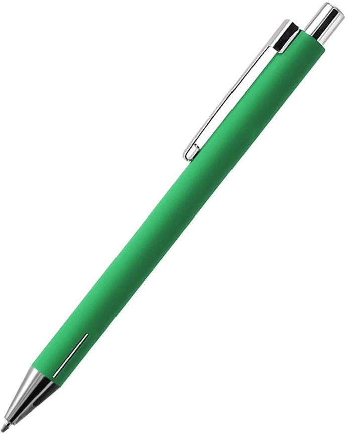 Ручка металлическая Elegant Soft, зелёная фото 3