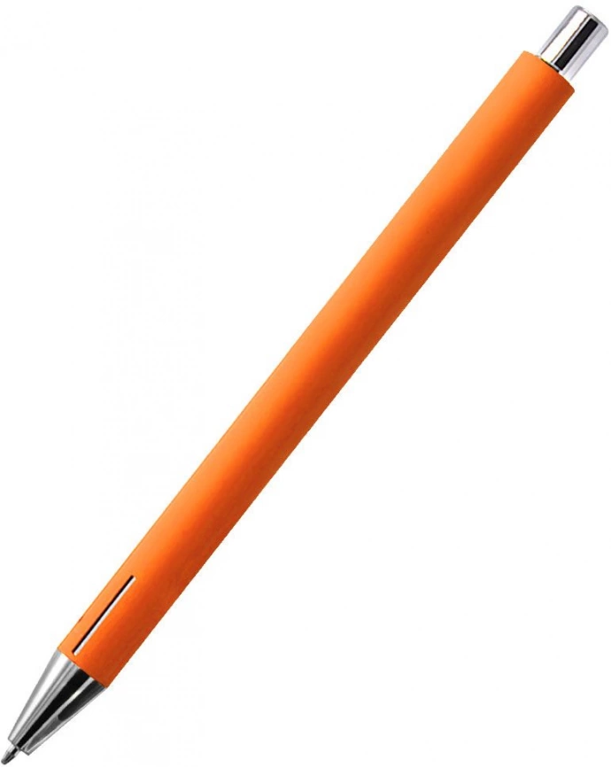 Ручка металлическая Elegant Soft, оранжевая фото 4