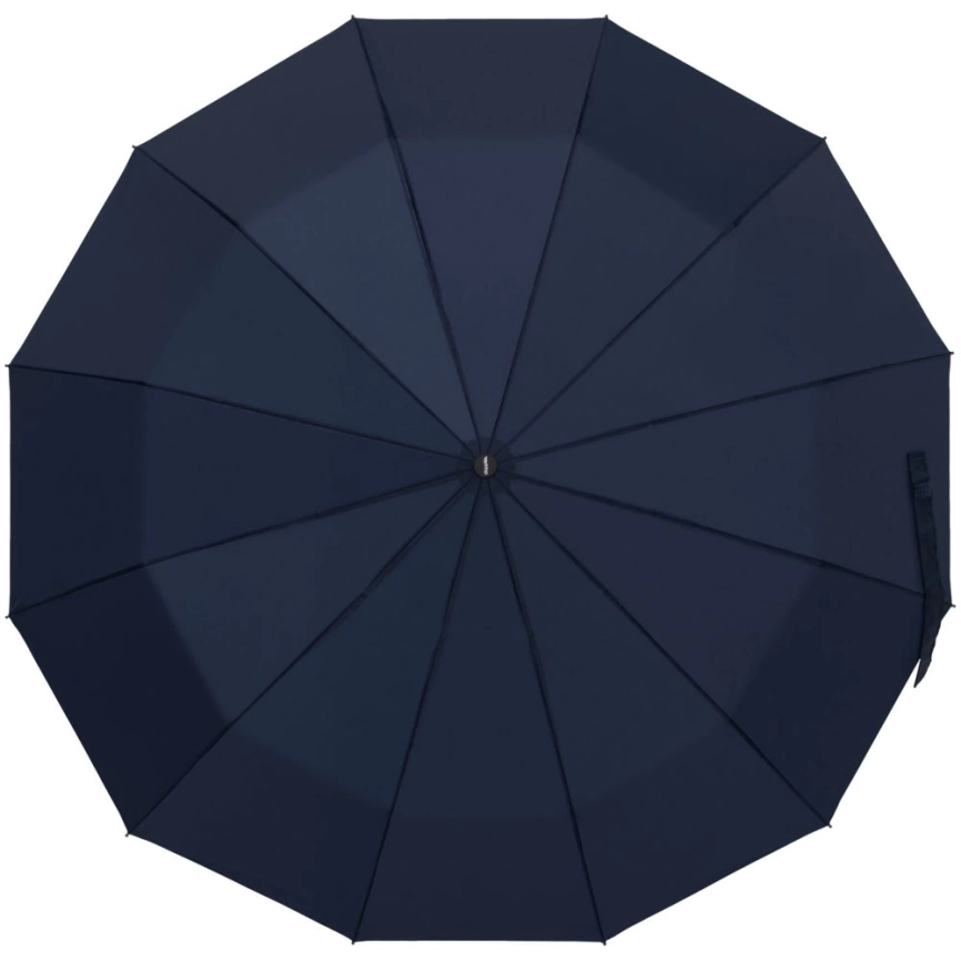 Зонт складной Fiber Magic Major, темно-синий фото 4
