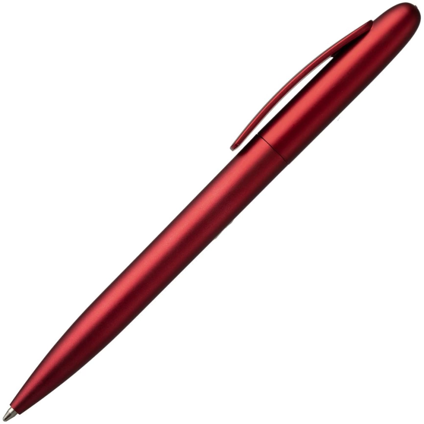 Ручка шариковая Moor Silver, красный металлик фото 3