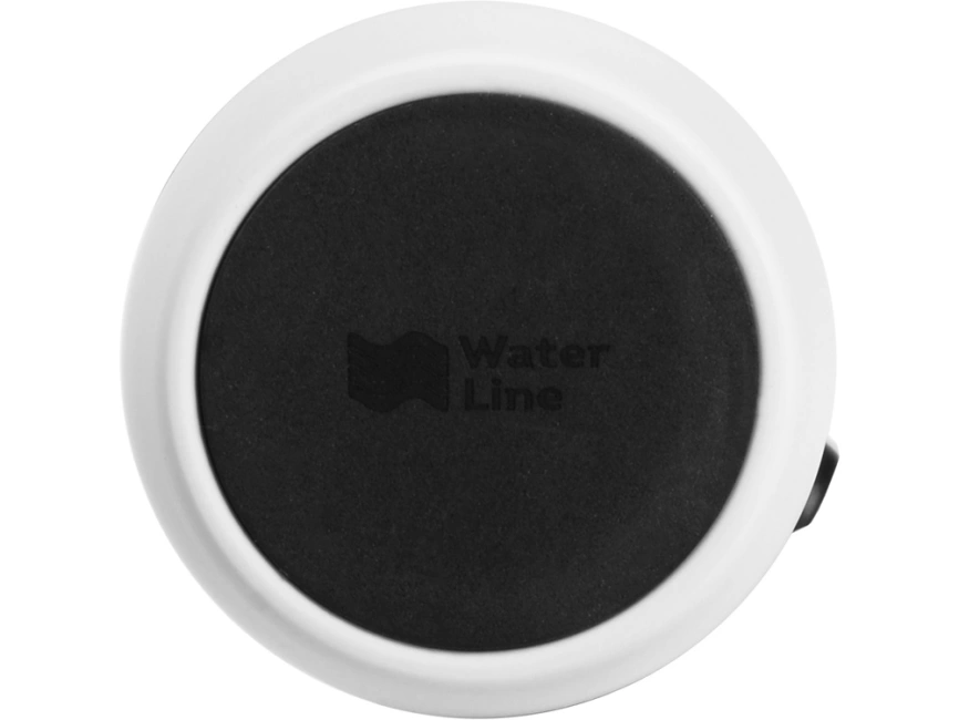 Вакуумная термокружка с кнопкой Streamline, Waterline, soft-touch, белый фото 6