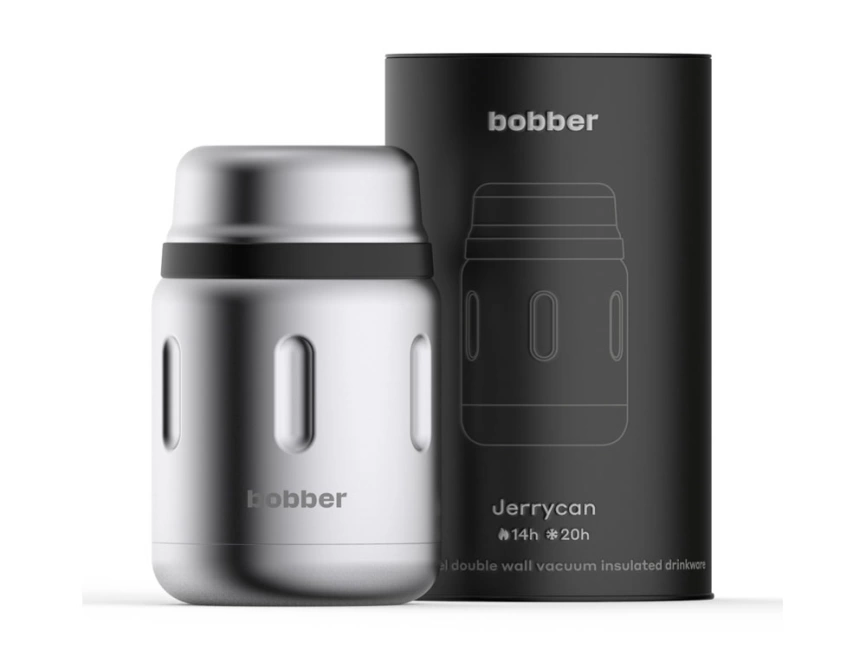 Термос для еды, вакуумный, бытовой, тм bobber. Объем 0.7 литра. Артикул Jerrycan-700 Matte фото 2