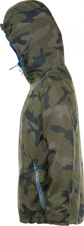 Ветровка Skate камуфляж с синим, размер XS фото 3