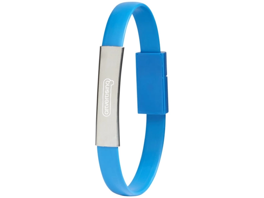 Bracelet Зарядный кабель 2-в-1, синий фото 4