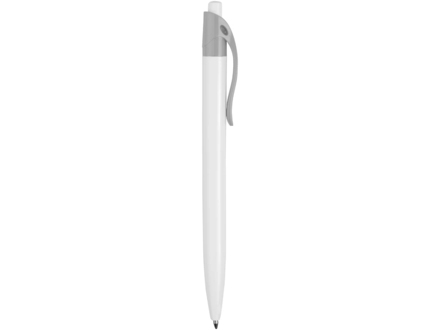 Ручка шариковая Какаду, белая с серым фото 3