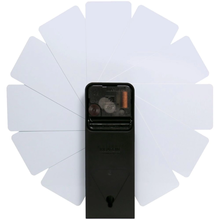 Часы настенные Transformer Clock. Black & Monochrome фото 2