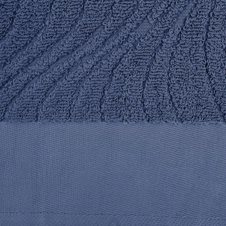 Полотенце New Wave, среднее, синее фото 3