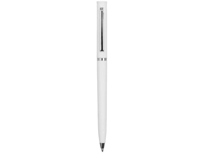 Ручка шариковая Navi soft-touch, белый фото 2