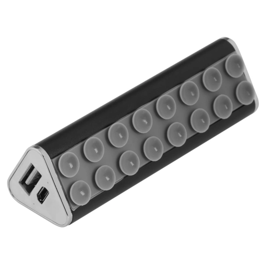 Внешний аккумулятор-подставка stuckBank Plus 2600 мАч, черный фото 2