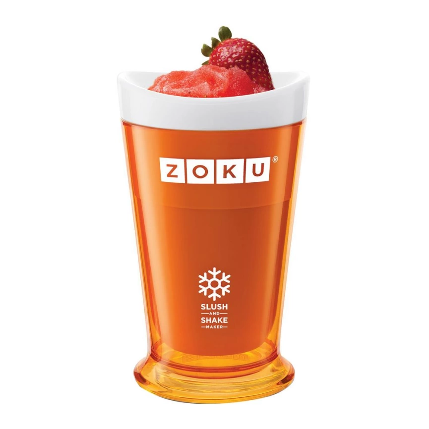Форма для холодных десертов Slush & Shake, оранжевая фото 2