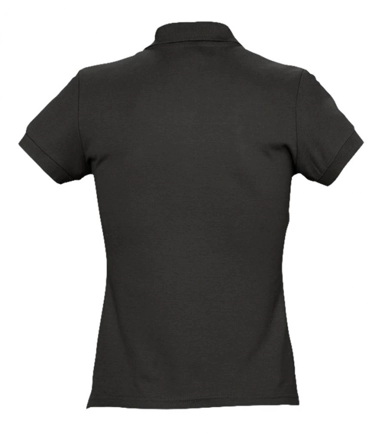Рубашка поло женская Passion 170 черная, размер S фото 2
