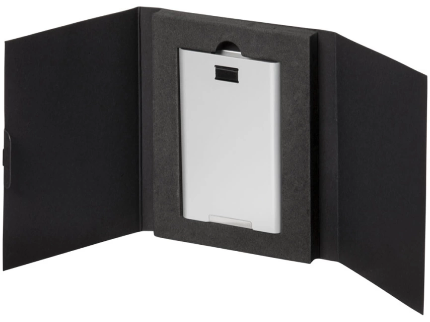 RFID слайдер для карт, серебристый фото 5