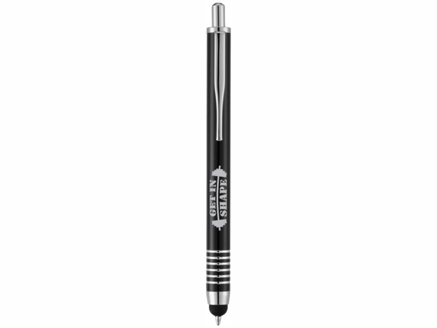 Ручка-стилус шариковая Zoe, черный фото 5