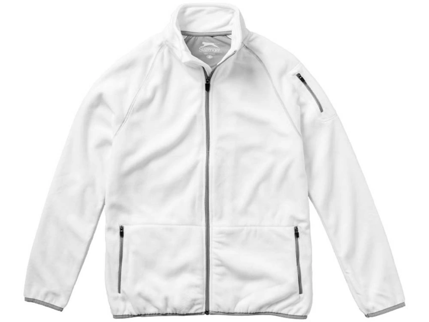 Куртка Drop Shot из микрофлиса мужская, белый фото 5
