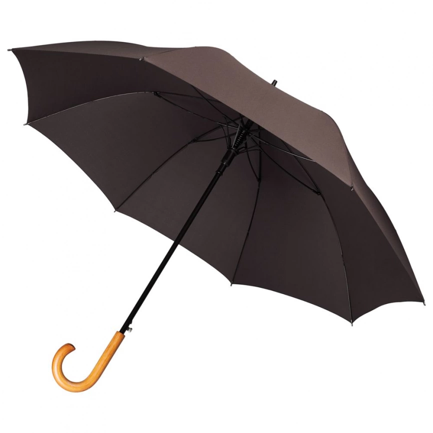 Зонт-трость Unit Classic, коричневый фото 1