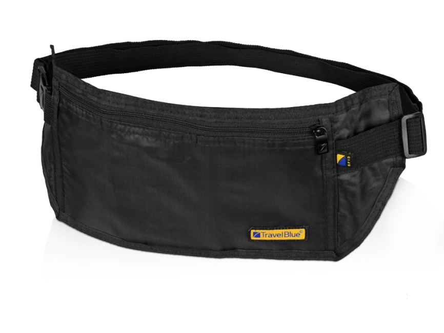 Сумка-кошелек на пояс Travel Blue Money Belt RFID, черный фото 1