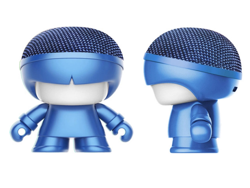 Портативная колонка Bluetooth XOOPAR mini Xboy Metallic, синий фото 2